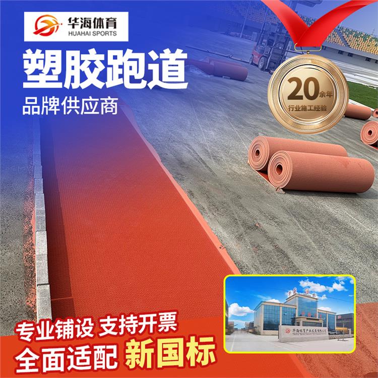 莆田市半预制跑道半预制橡胶跑道 - 厂家